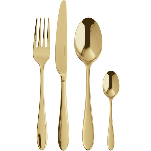 Набор столовых приборов Velvet Gold, 24 предмета