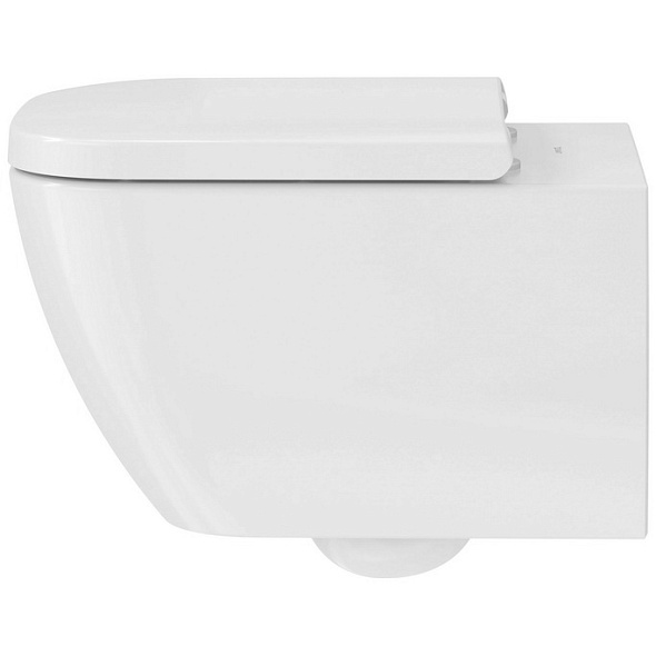 Унитаз подвесной Duravit Happy D.2 54х36 2222090000, с сиденьем, белый
