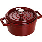 Кокот круглый La Cocotte 28 см / 6,7 л, гранатовый