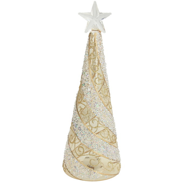 Фигурка "Елка" Christmas Glacier 20 см с подсветкой