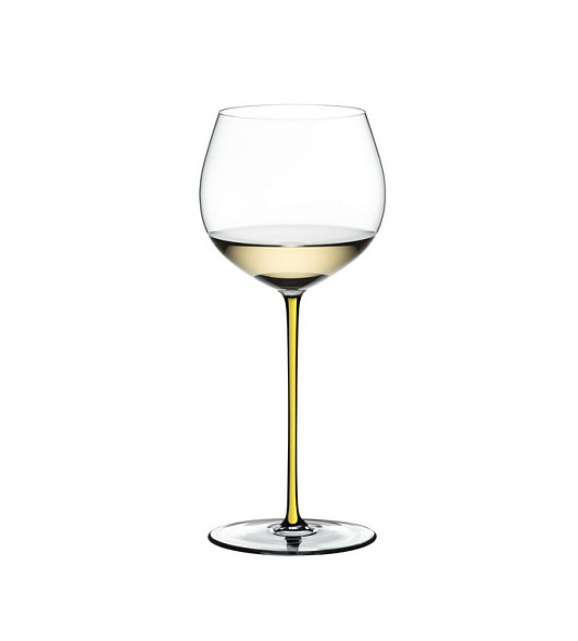 Бокал для вина Oaked Chardonnay Fatto a Mano 620 мл, желтый