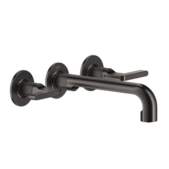 Внешняя часть Gessi Inciso 58090.707 смесителя для раковины, брашированный черный
