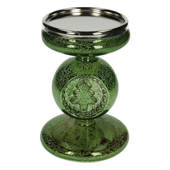 Подсвечник с подсветкой "Елка" 16 см