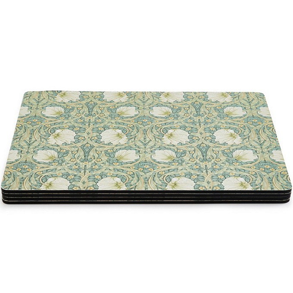 Набор подставок под тарелку Morris & Co 29,8х40,1 см, 4 шт, декор первоцвет