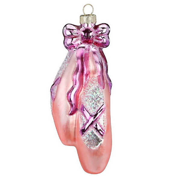 Елочная игрушка "Пуанты" 11,5 cм