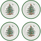 Набор тарелок салатных Christmas Tree 20 см, 4 шт  Набор тарелок салатных Christmas Tree 20 см, 4 шт