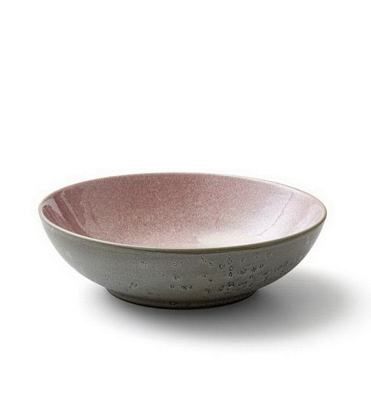 Салатник Bitz Ceramic 24 см, цвет серый/розовый