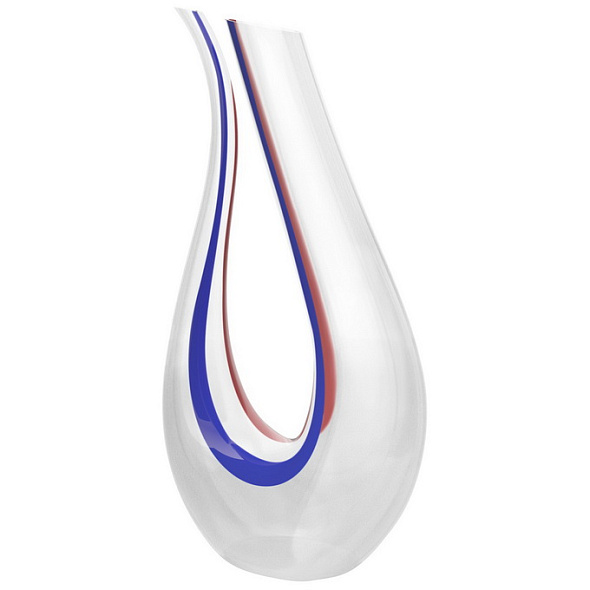 Декантер Amadeo Blue/White/Red 750 мл