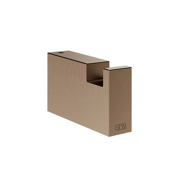 Крючок Gessi Rettangolo 20921.708, брашированная медь PVD