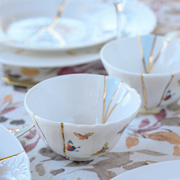 Салатник порционный Kintsugi 11,5 см, декор 2
