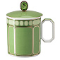 Кружка с крышкой Signum Fern 390 мл