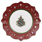 Тарелка салатная Toy’s Delight 24 см, красная