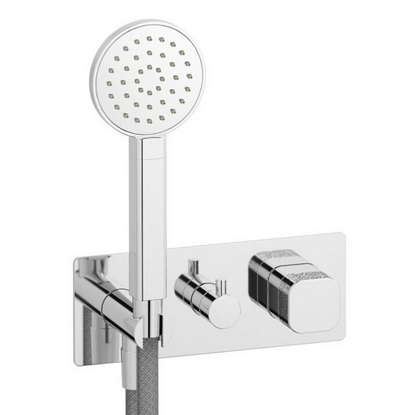 Внешняя часть iB Rubinetti Elio EEO313CC2_22 смесителя для душа, хром