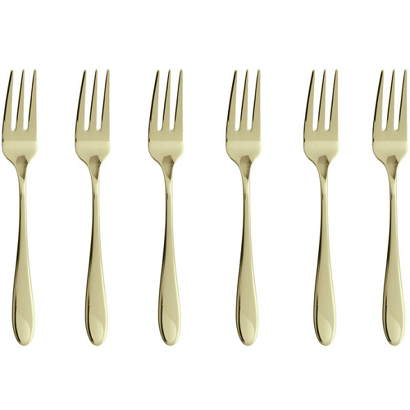 Набор вилок десертных Velvet Champagne, 6 шт