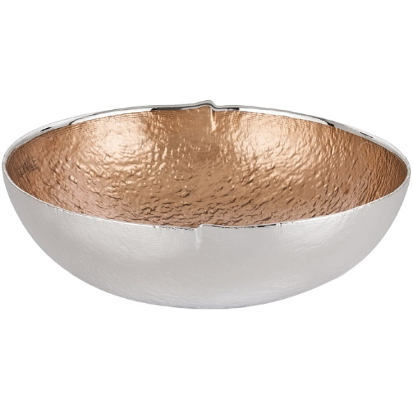 Чаша Dogale Euclide Oro Rosa 32 см