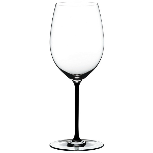 Бокал для вина Cabernet/Merlot Fatto a Mano 709 мл, черный