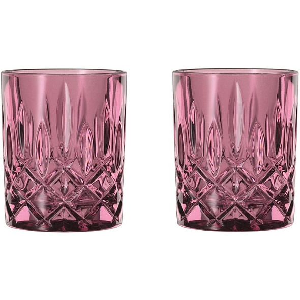Набор бокалов для виски Noblesse 295 мл, 2 шт, цвет ягодный