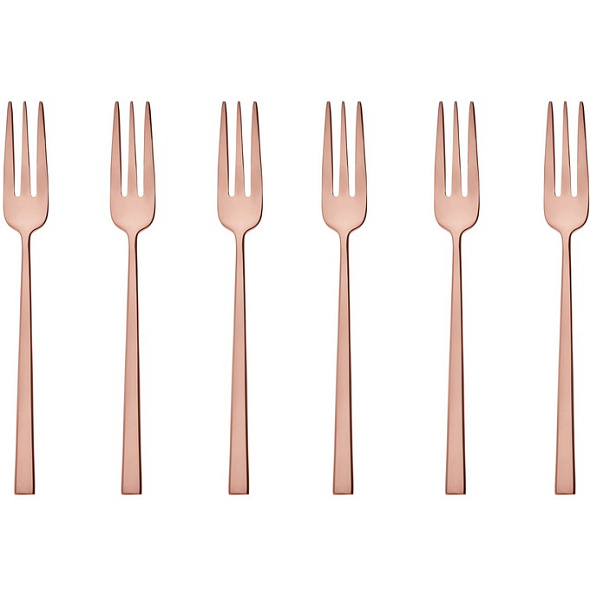 Набор вилок десертных Rock Copper, 6 шт