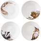 Набор тарелок для пасты Wrendale Designs 22 см, 4 шт