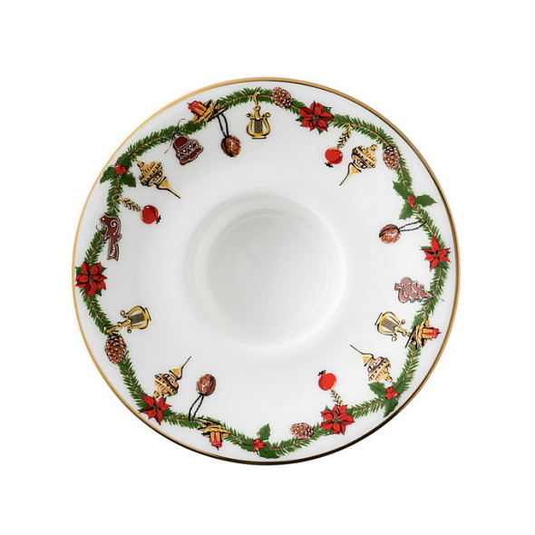 Подсвечник Hutschenreuther Nora Christmas 11 см