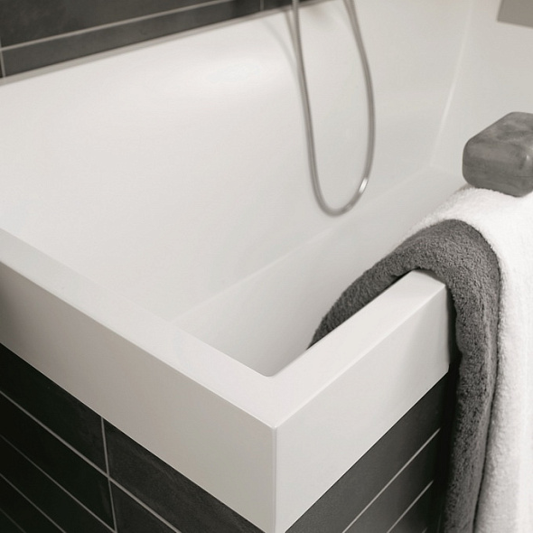 Ванна квариловая Villeroy & Boch Squaro 170х75 UBQ170SQR2V-01