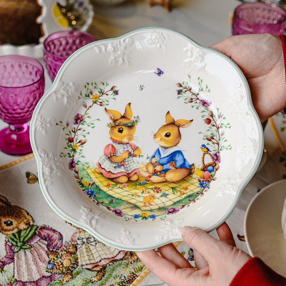 Салатник "Пикник" Spring Fantasy 24 см