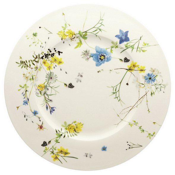 Блюдо сервировочное Brillance Fleurs des Alpes 33 см