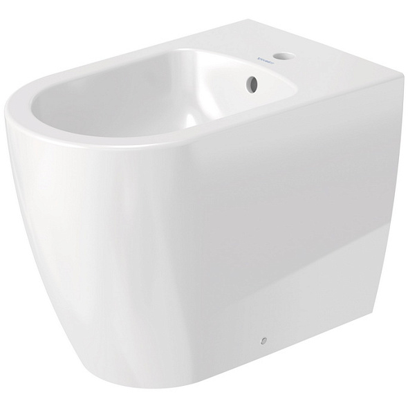 Биде напольное Duravit ME by Starck 37х40, WonderGliss, 22891000001