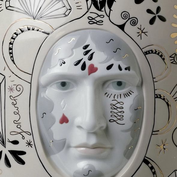 Ваза Lladro Conversation 47х31х31 см