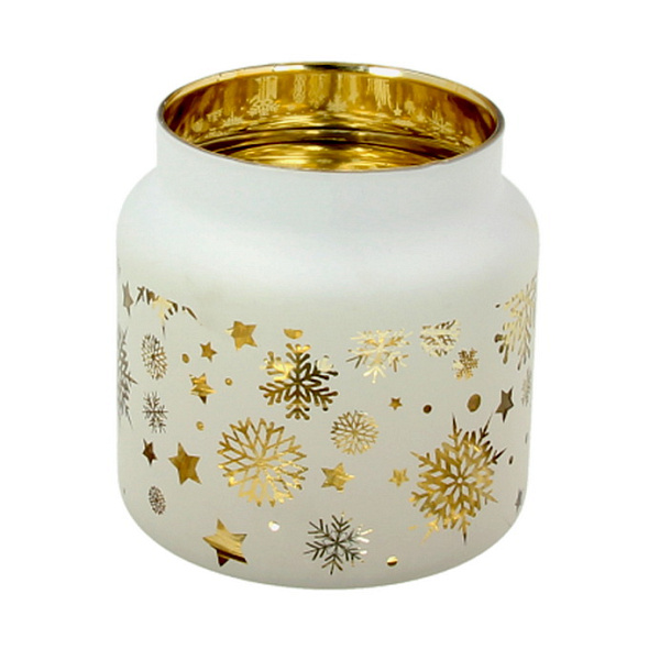 Подсвечник "Снег" Christmas Snowfall 10 см