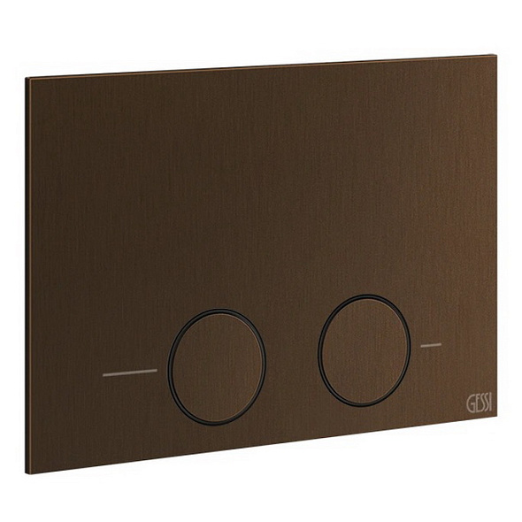 Панель смыва Gessi 54617.845 (TECE), темная бронза