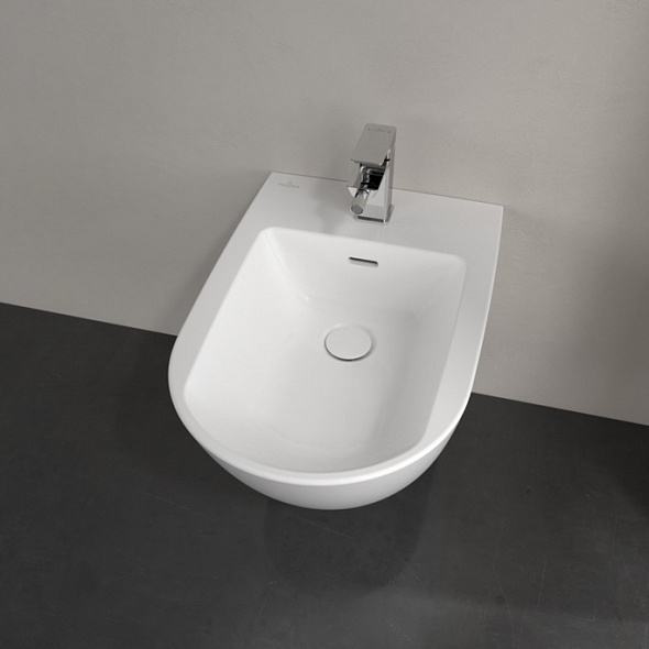 Биде подвесное Villeroy & Boch Antao 56х38, CeramicPlus, 541100R1