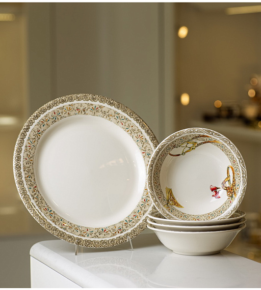 Тарелка столовая Chevaux du vent 27,4 см