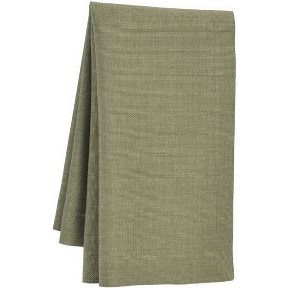 Скатерть овальная Loft 140х200 см, цвет шалфей