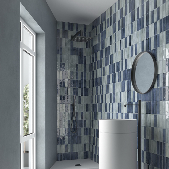 Керамогранит Equipe Coco 5х15, Blue Grass, 7,8 мм