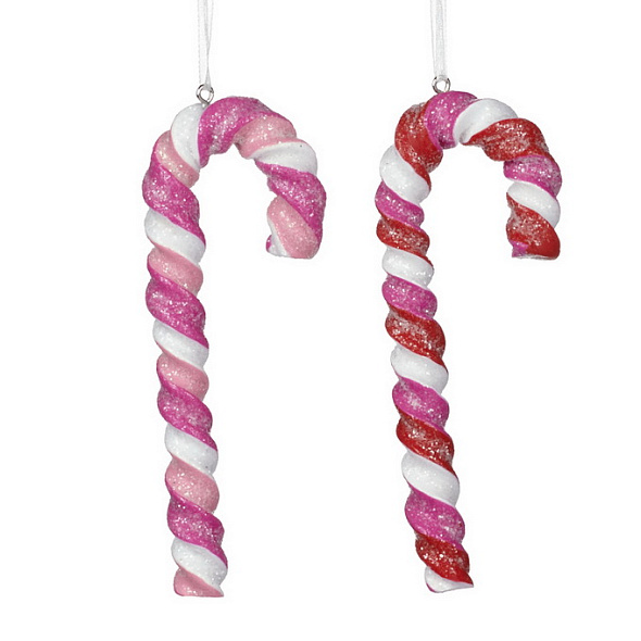 Новогодняя игрушка "Леденец" 13 см, в ассортименте