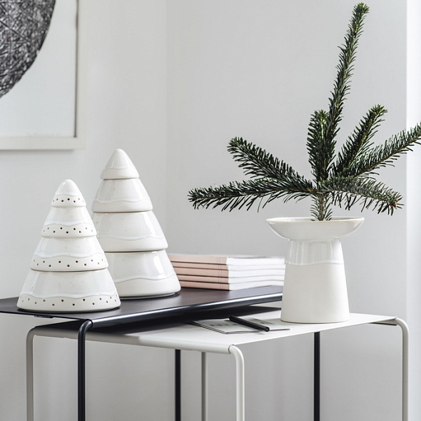 Емкость для печенья в форме ели Winter Glow 23 см