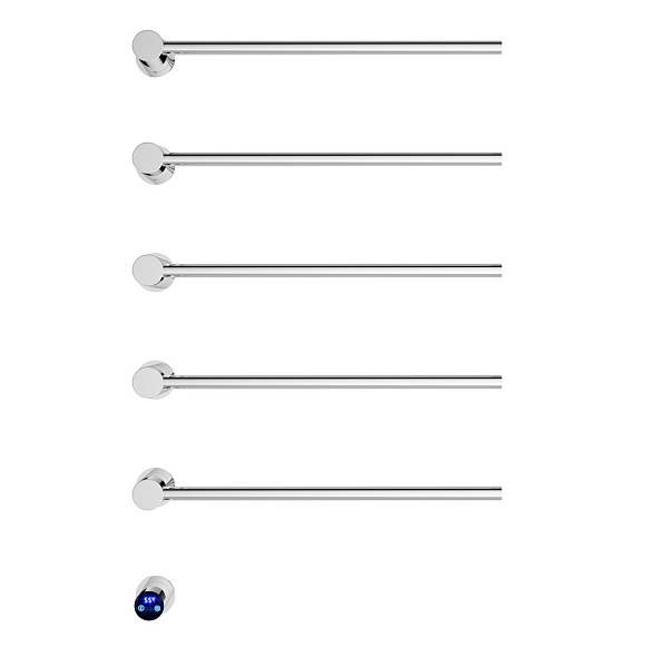 Полотенцесушитель Terminus Аккорд 80х50, электрический, хром