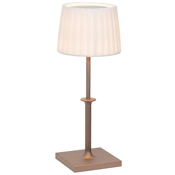 Лампа настольная Zafferano Poldina Classic Pro 32 см, цвет бронза