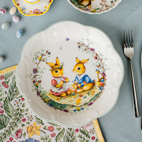 Салатник "Пикник" Spring Fantasy 24 см