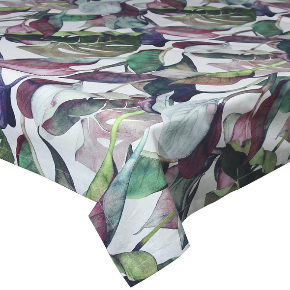 Скатерть прямоугольная Textile Calypso 140х240 см, белая