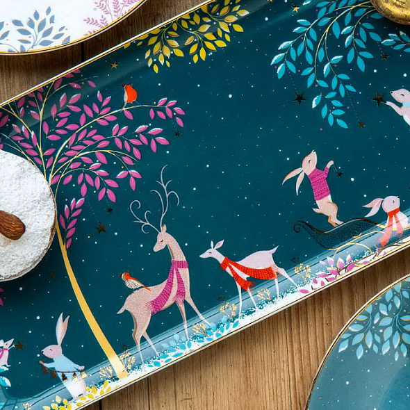 Блюдо для сэндвичей Woodland Tales 36х16 см