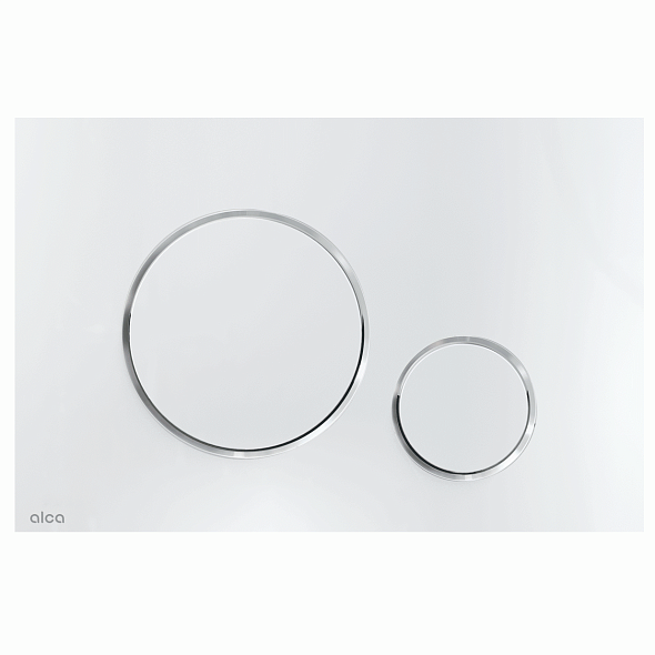 Панель смыва Alca Thin M671, хром