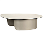 Стол журнальный Calligaris Twins 110х87, Calacatta Paonazzo
