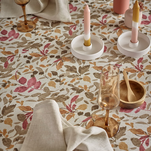 Скатерть-дорожка Avila 50х140 см, цвет кирпич