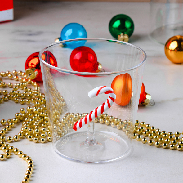 Стакан "Полосатый леденец" Schiaccianoci 350 мл