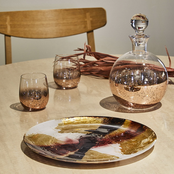 Графин Glass Greta 2,2 л, цвет бронзовый