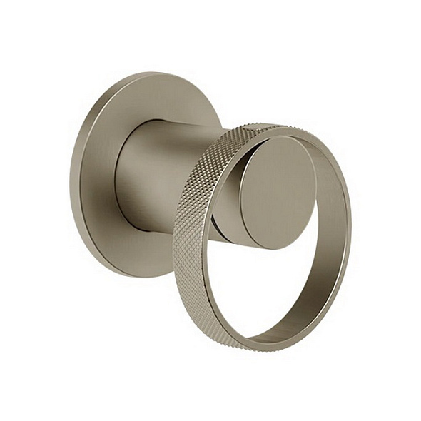 Внешняя часть Gessi Anello 63409.149 смесителя для душа, брашированный никель