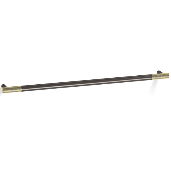 Полотенцедержатель Decor Walther Club 0855567, темный матовый металл/ золото матовое
