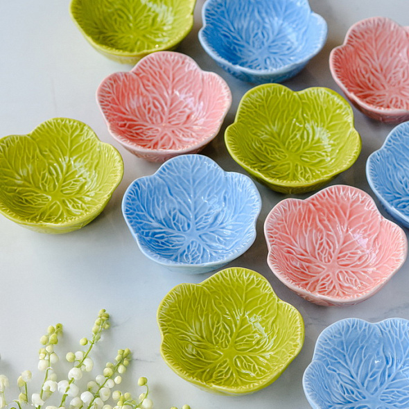 Салатник порционный Relief Savoy 13 см, салатовый